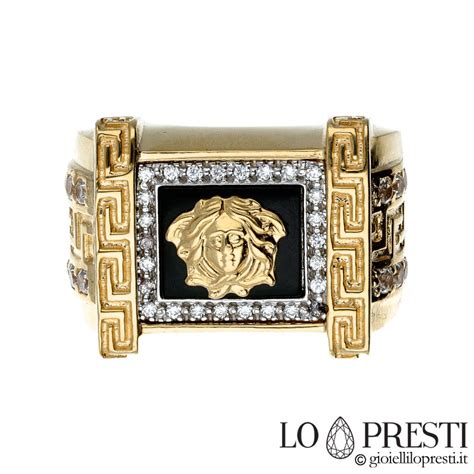 anello di versace uomo|Anelli Versace da uomo .